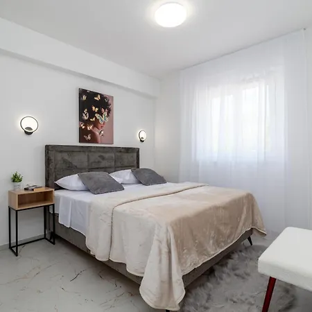 公寓 Natura Apartment-new Modern With View & Two Free Parking Spaces-10 Min Walk To Old Town
